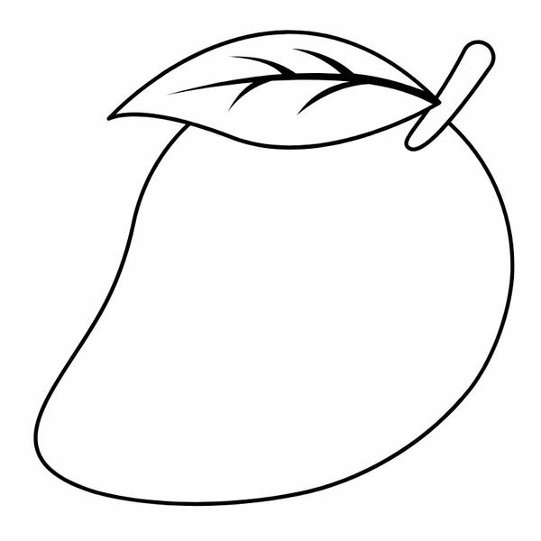 tô màu quả xoài