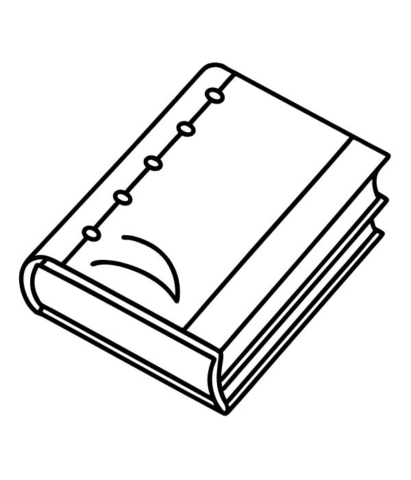 tô màu quyển sách 15