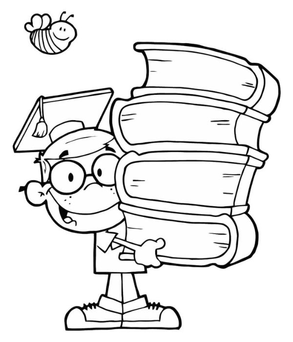 tô màu quyển sách 18