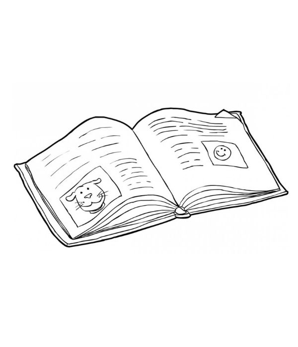 tô màu quyển sách 25