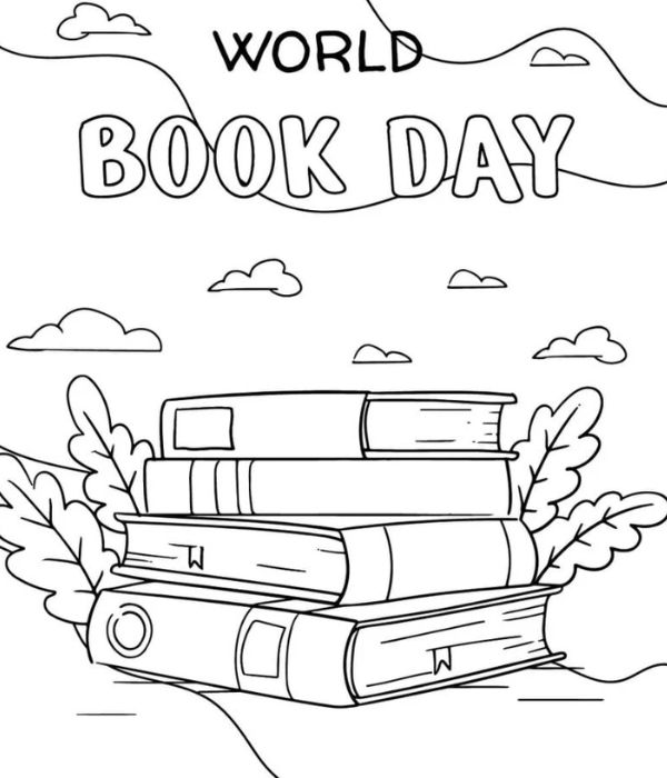 tô màu quyển sách 9