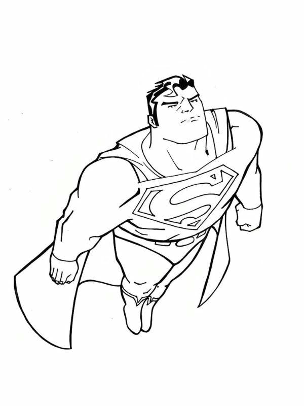 tô màu superman 21