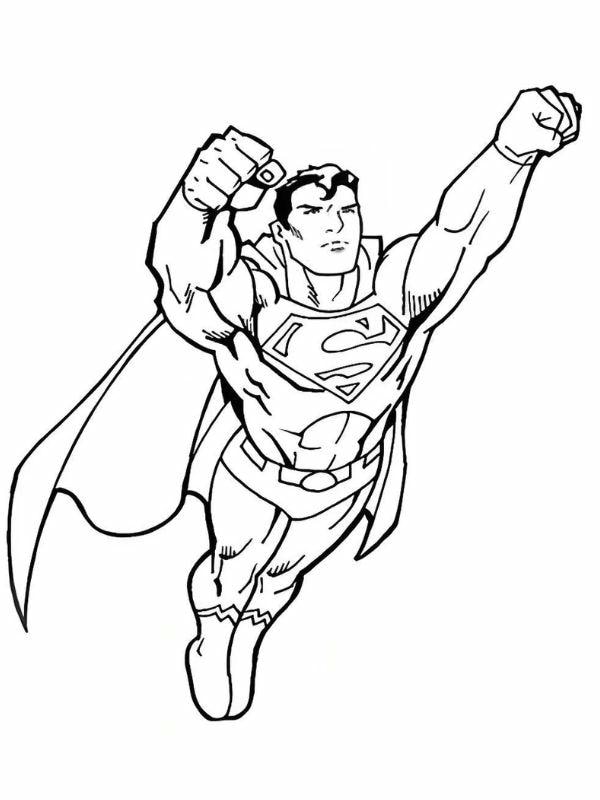 tô màu superman 23