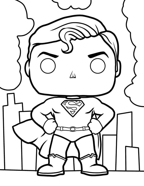 tô màu superman 25