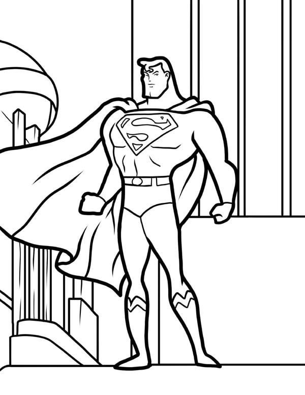 tô màu superman 26