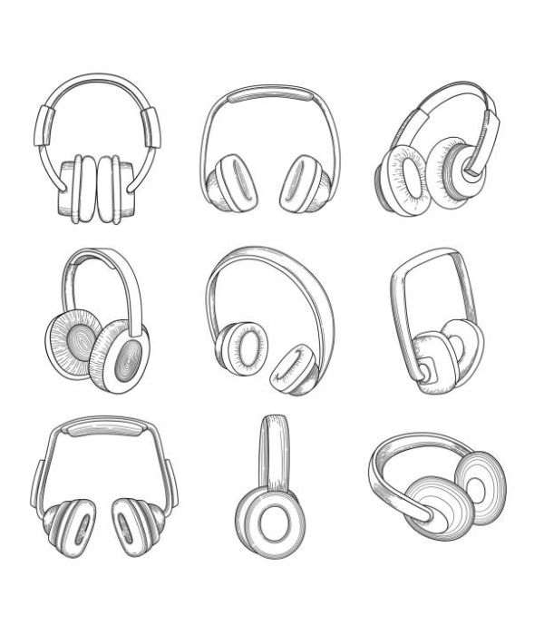 tô màu tai nghe 14