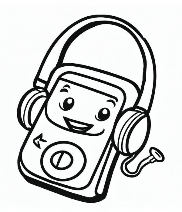 tô màu tai nghe 18
