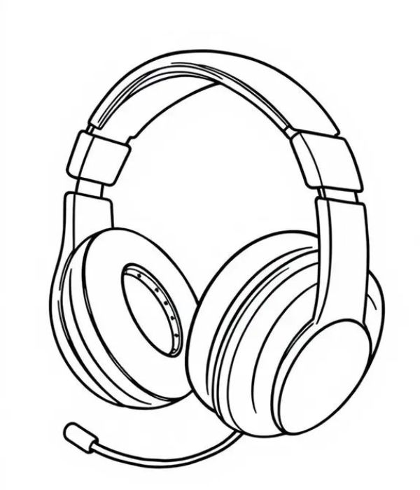 tô màu tai nghe 21