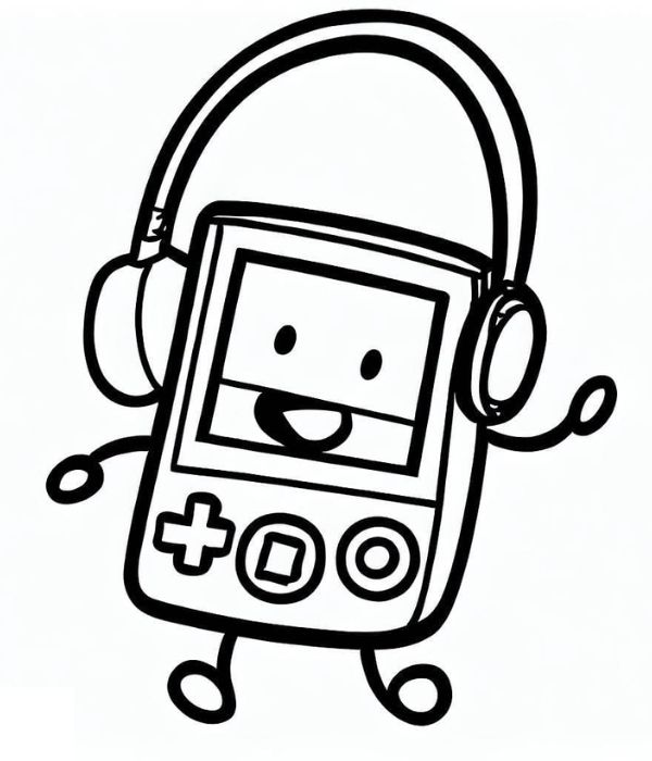 tô màu tai nghe 22