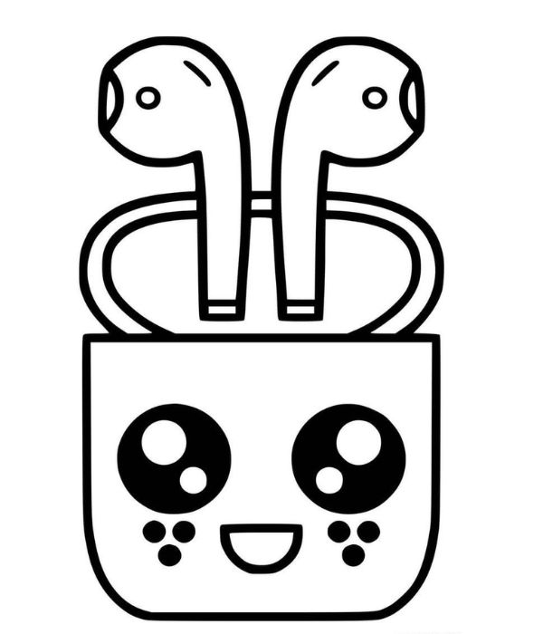 tô màu tai nghe 26