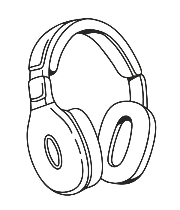 tô màu tai nghe 8