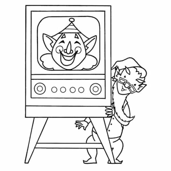 tô màu tivi 27