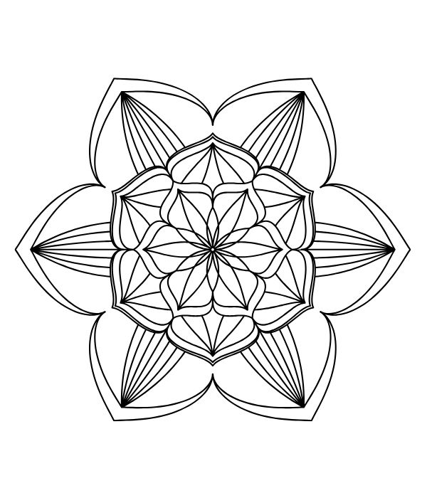 tô màu trang trí hình vuông 11