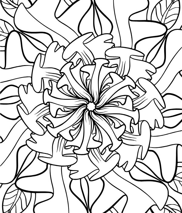 tô màu trang trí hình vuông 25