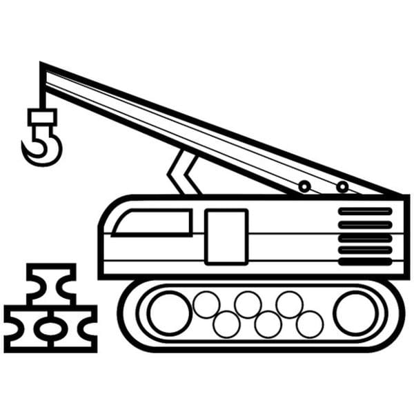 tô màu xe cẩu 10