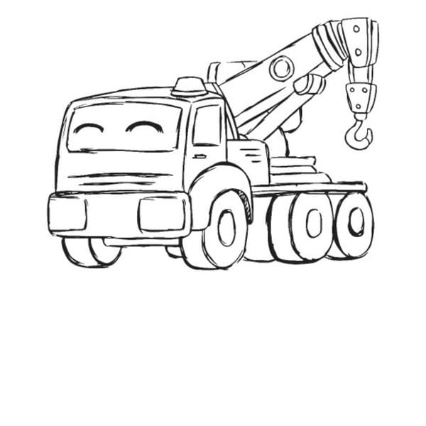 tô màu xe cẩu 11
