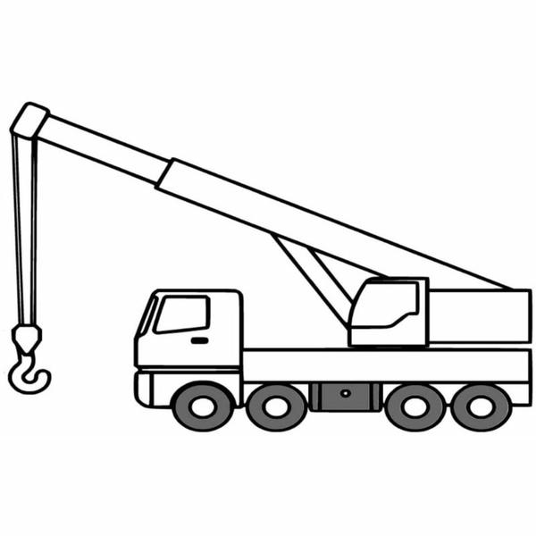 tô màu xe cẩu 12