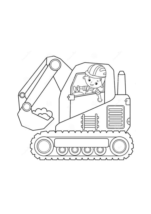 tô màu xe cẩu 2