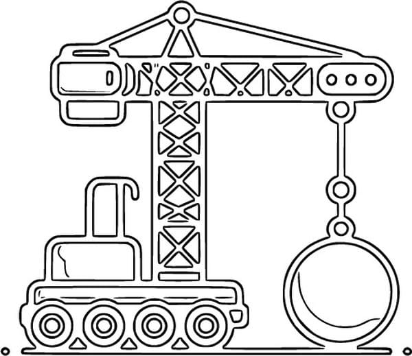 tô màu xe cẩu 21