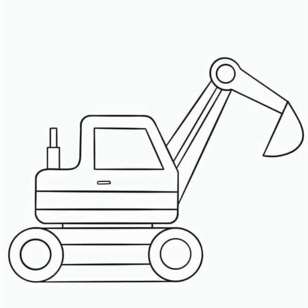 tô màu xe cẩu 25