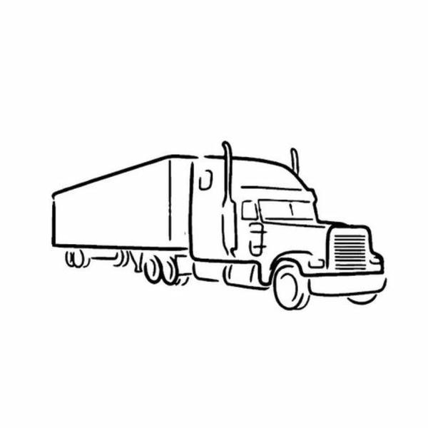 tô màu xe container 26