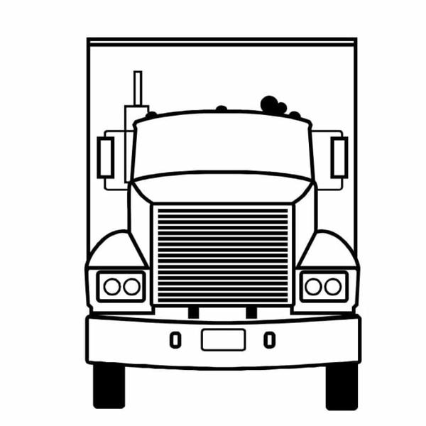 tô màu xe container 4