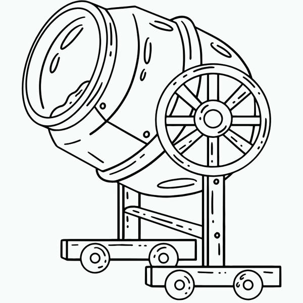 tô màu xe trộn bê tông 16