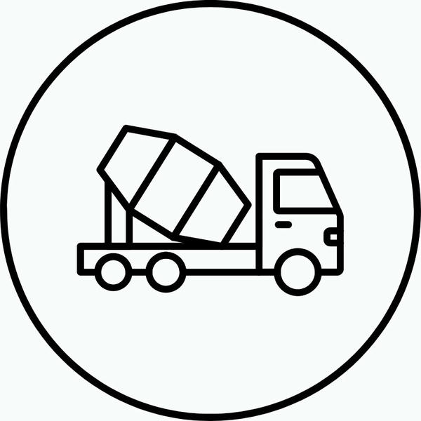 tô màu xe trộn bê tông 18