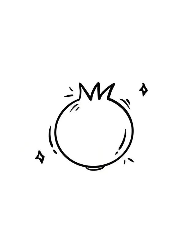 tranh tô màu các loại quả 10