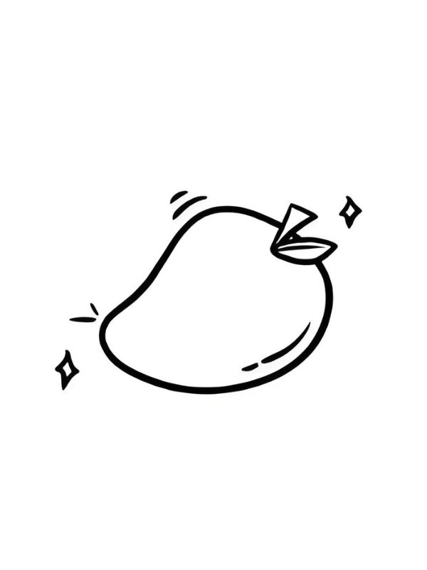 tranh tô màu các loại quả 12