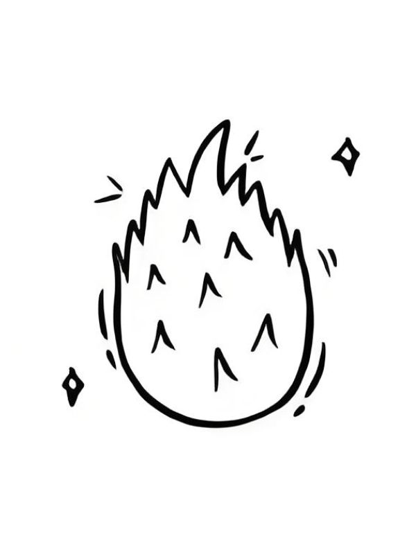 tranh tô màu các loại quả 13