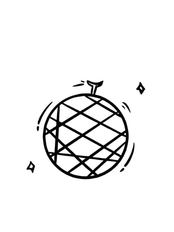 tranh tô màu các loại quả 14