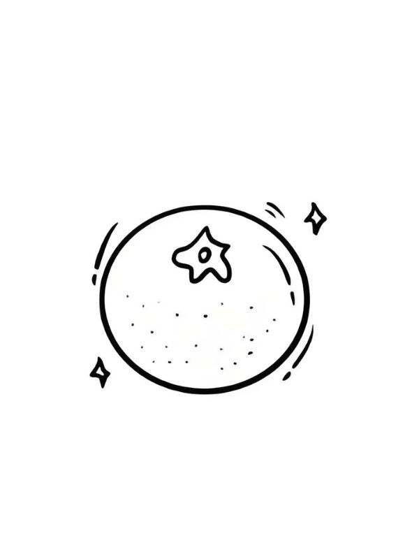 tranh tô màu các loại quả 16