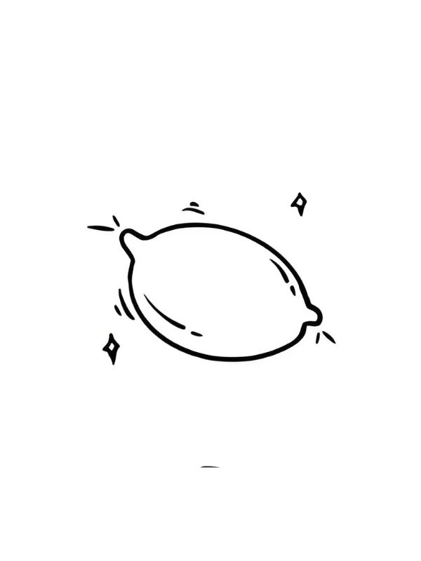 tranh tô màu các loại quả 4