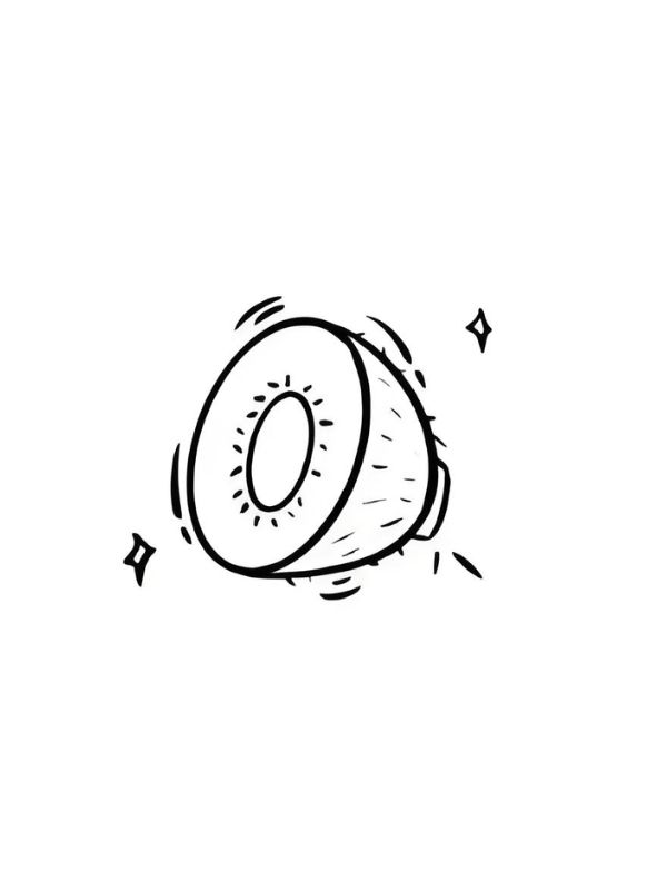 tranh tô màu các loại quả 5