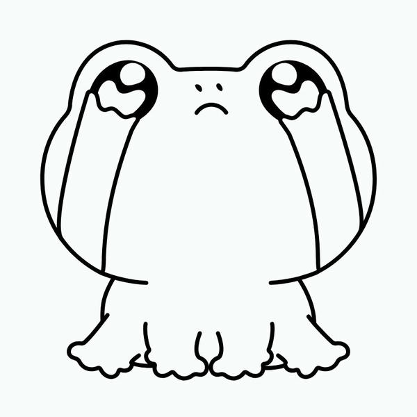 tranh tô màu con ếch 18