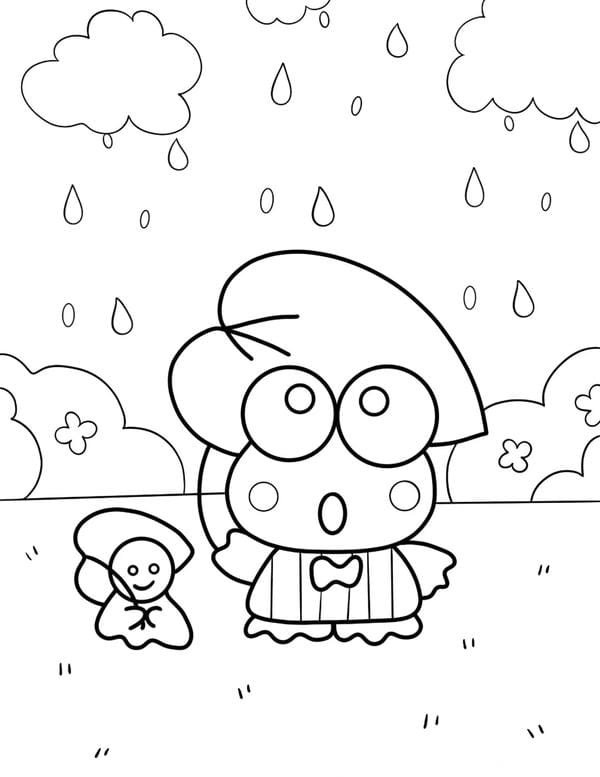 tranh tô màu con ếch 26