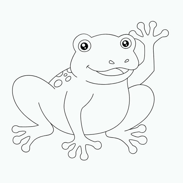 tranh tô màu con ếch 27