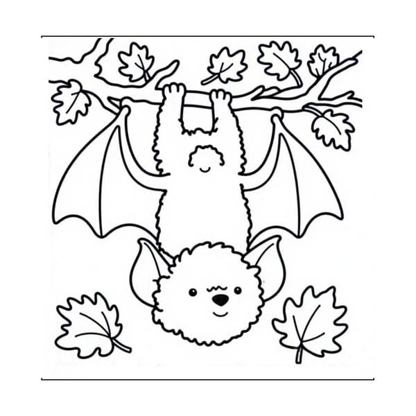 tranh tô màu con vật sống trong rừng 12