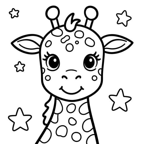 tranh tô màu con vật sống trong rừng 23