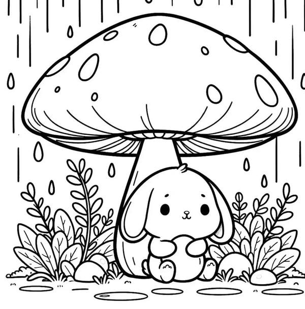 tranh tô màu con vật sống trong rừng 29