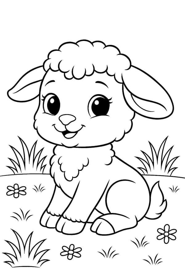 tranh tô màu con vật sống trong rừng 33