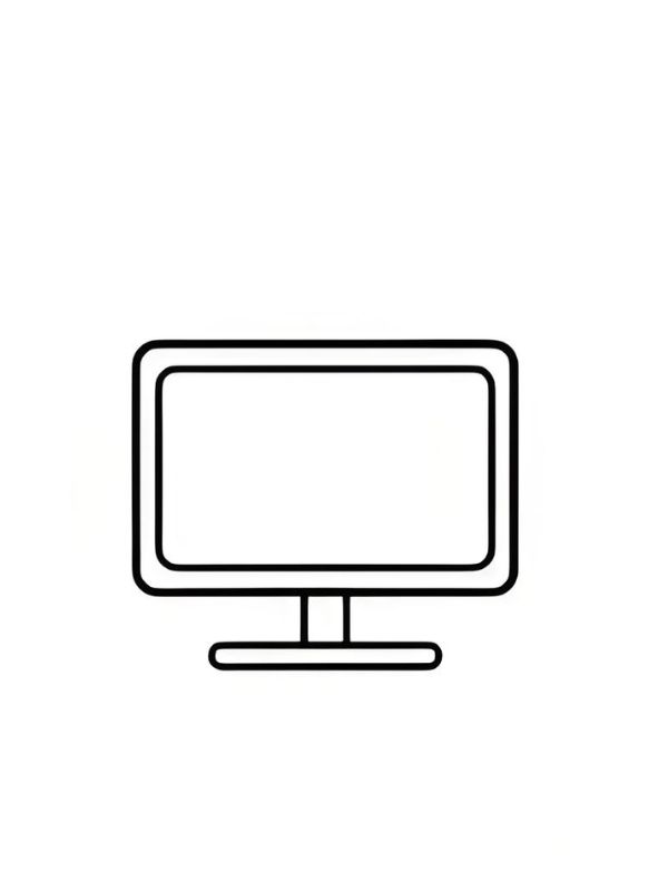 tranh tô màu đồ dùng gia đình 12