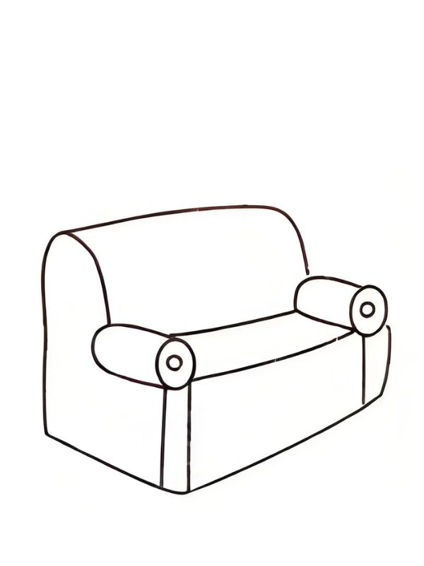 tranh tô màu đồ dùng gia đình 22