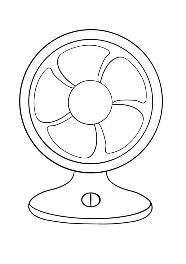 tranh tô màu đồ dùng gia đình 33