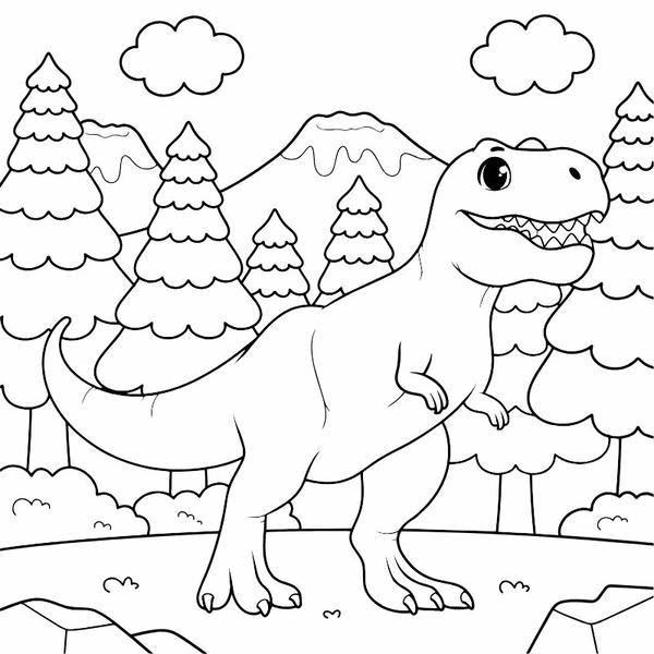 tranh tô màu phong cảnh 14