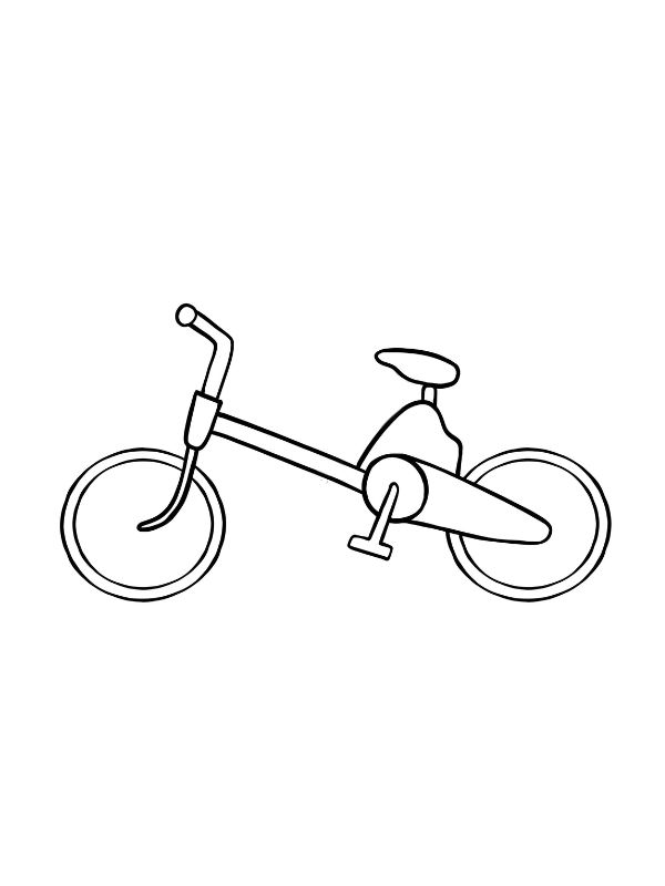 tranh tô màu xe đạp 21