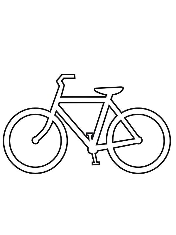 tranh tô màu xe đạp 22