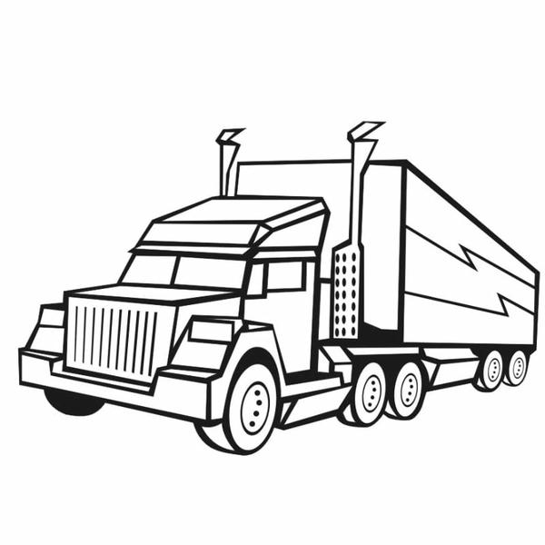 xe container cho bé tô màu