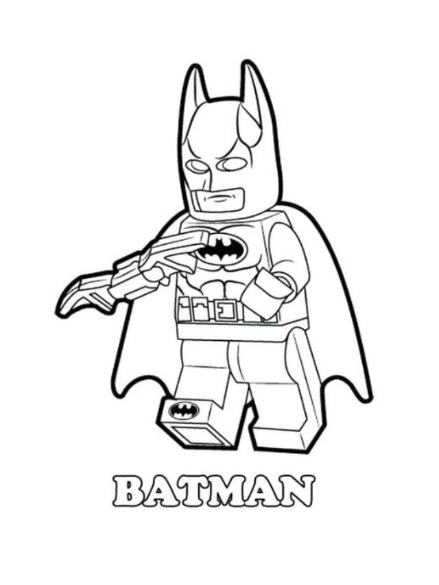 Tuyển tập 99+ mẫu tô màu batman đẹp – bé thỏa sức sáng tạo